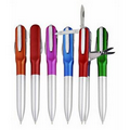 Multi-function Twist Ballpoint Pen with Knife & Manicure Set
